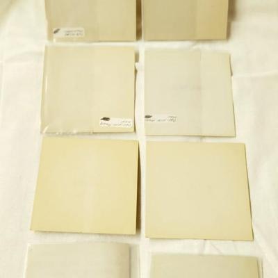 8 PC - FIRST DAY ISSUE STAMPS - 1940s MIX THEME CARDS