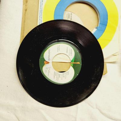 3 - COLLECTORS 45 RECORDS - 60 /70 ROCK BADFINGER & THE BALLOON FARM
