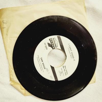 45 COLLECTORS RECORD - DISK JOCKEY ONLY RECORD - SAM BAKER