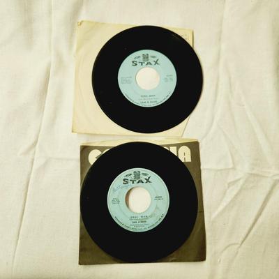 SAM & DAVE - SOUL MAN ORIGINAL 45 RECORDS