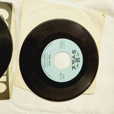 SAM & DAVE - SOUL MAN ORIGINAL 45 RECORDS