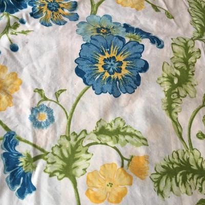 Set of 12 double sided floral napkins