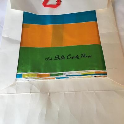Le Belle Creole Paris silk scarf