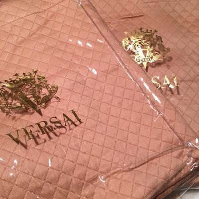 Versai European shams Peach color