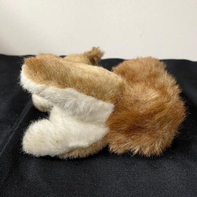 Vintage Small Steiff Mohair Squirrel Plush Stuffed Animal Germany