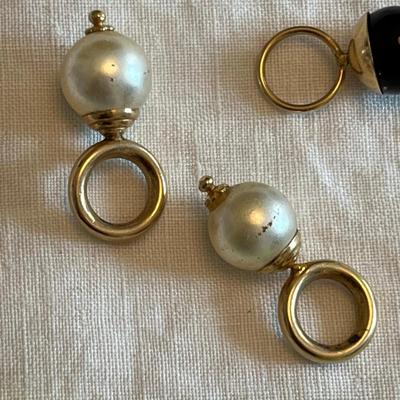 Lot of 4 10K yellow gold pendants