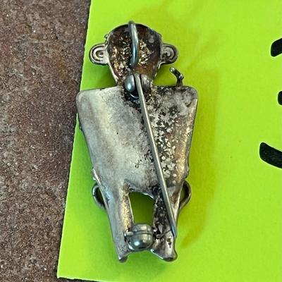 Two Sterling Silver Pins/ Brooches