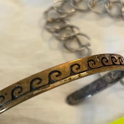 Lot of 2 Sterling Silver Bracelets