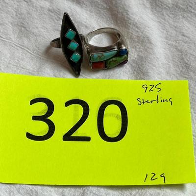Lot of 2 NA Rings