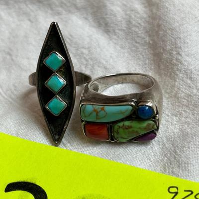 Lot of 2 NA Rings