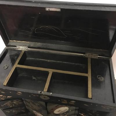 ANTIQUE JAPANESE JEWELRY BOX