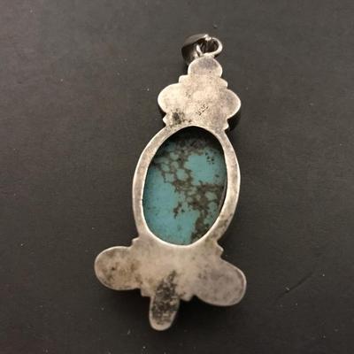 NAVAJO STERLING PENDANT