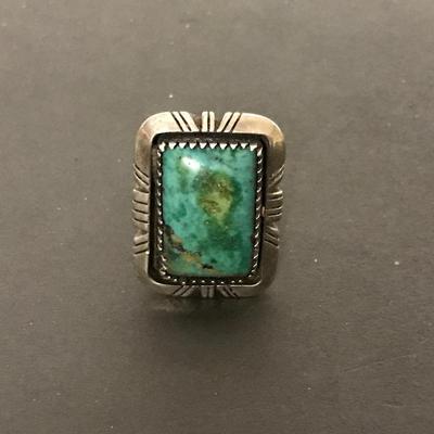 NAVAJO STERLING RING