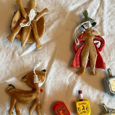Dreidels & Polymer clay figures