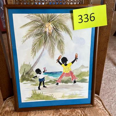 Bahamas Water color picture