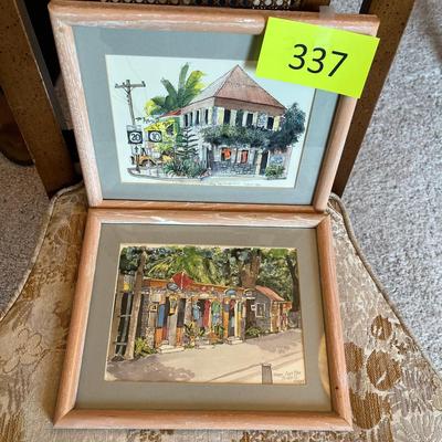 Two small Bahamas Prints