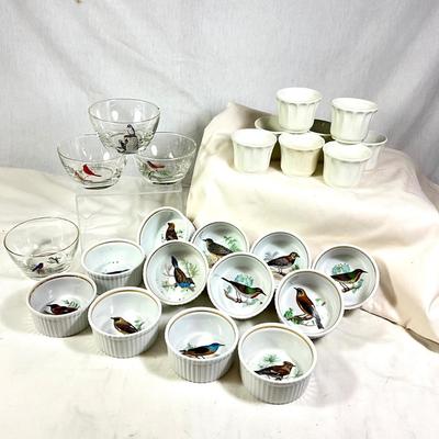 1472 Sets of Vintage French Gien Ramekins