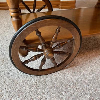Ethan Allen Maple Tea Cart