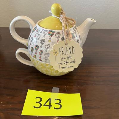Tea pot & Cup