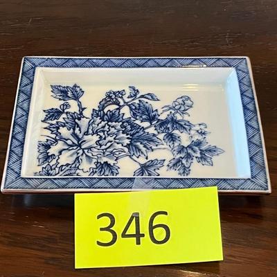 Blue & White porcelain tray