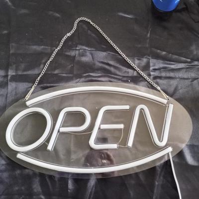 NEON OPEN SIGN