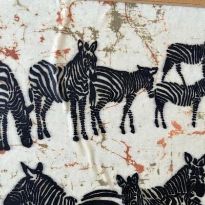 African Zebra Print