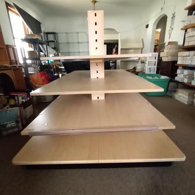FIVE TEIR SHELVING DISPLAY