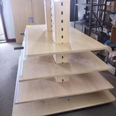 FIVE TEIR SHELVING DISPLAY