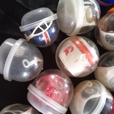 MINITURE COLLECTIBLE FOOTBALL HELMETS