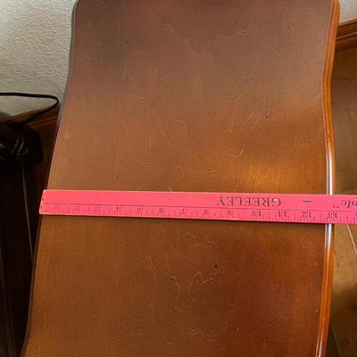 Cherrywood finish Side table