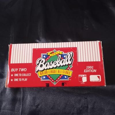 SEALED BOX 1991 EDITION BASEBALL MAJOR LEAGUE ALL STARS CARDS