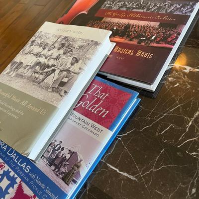 Lot of Books Non-Fiction Autographed