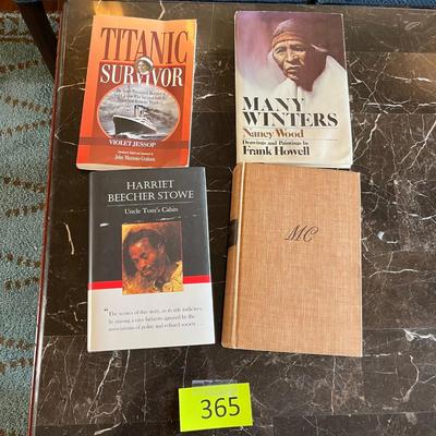Lot of books on history