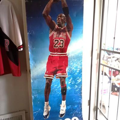 JORDAN POSTER AND AIR JERSEY XXL