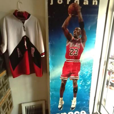 JORDAN POSTER AND AIR JERSEY XXL
