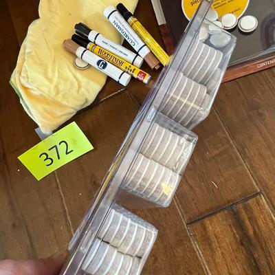 Lot of furniture care items