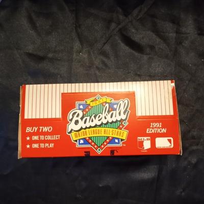 SEALED BOX  1991 BASEBALLMAJOR LEAGUE ALL STAR CARDS