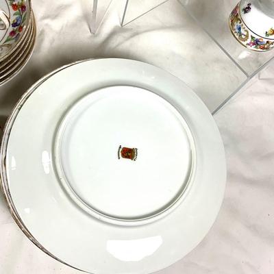 1476 Vintage Bavaria Schumann Floral China Set