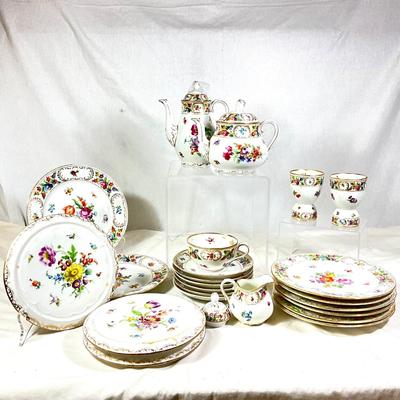 1476 Vintage Bavaria Schumann Floral China Set