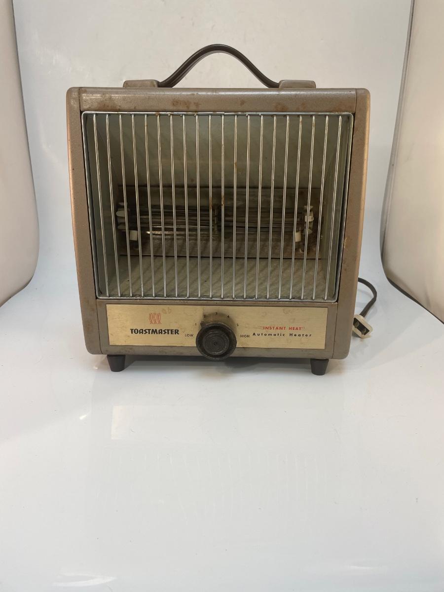 Vintage MCM Toastmaster Instant Heat Automatic Space Heater