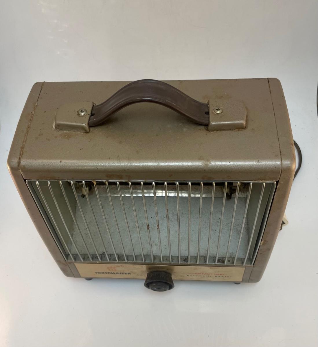 Vintage MCM Toastmaster Instant Heat Automatic Space Heater