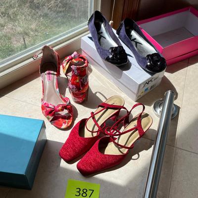 Lot of 3 Red Heels