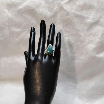 Turquoise 925 Ring Size 6.5