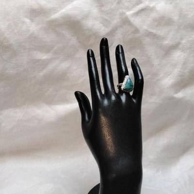 Turquoise 925 Ring Size 6.5