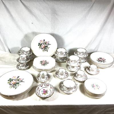 1485 Lot of Czecklesvokian China and 22kt Gold Harker Pottery China