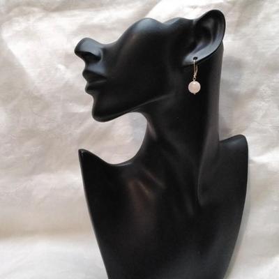 Rose Quartz 925 Earrings