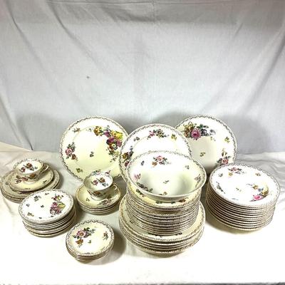 1482 Set of Vintage Bavaria China Contiental Ivory