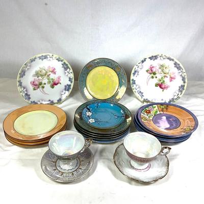 1491 Mixed Lot of Lustreware China