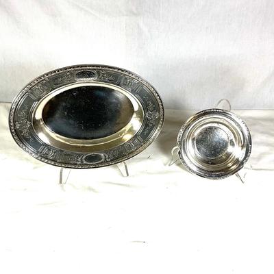 1496 Two Sterling Silver Bowls
