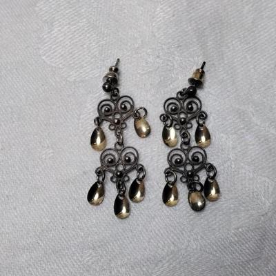 Chandelier Gold Vermeil Earrings